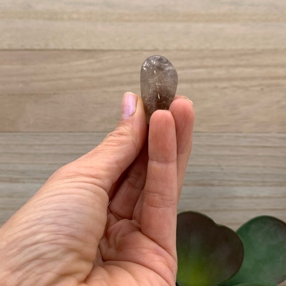 Smoky Quartz Crystal Polished Stone (1 Per Order) - Picture 4 of 5